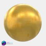 متریال و تکسچر فلز زرد براق 3Dsmax | Vray | Corona 008 | 008Metal material memarbash.com