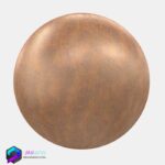 متریال و تکسچر فلز قهوه ای تیره روشن مات 3Dsmax | Vray | Corona 021 | 021Metal material memarbash.com