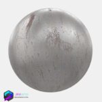 متریال و تکسچر فلز طوسی لکه قهوه ای مات 3Dsmax | Vray | Corona 023 | 023Metal material memarbash.com