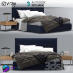 مدل سه بعدی تخت خواب Allen | Alf Allen bed preview1
