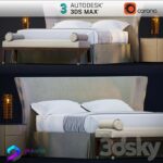 مدل سه بعدی تخت خواب کلاسیک Ciacci Desire | Ciacci Desire Bed preview1