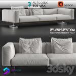 مبلمان مدرن مدل سه بعدی Corona | 3Dsmax | FlexForm Soft Dream | | FlexForm Soft Dream preview1