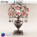 مدل سه بعدی آباژور رومیزی 036 | Lampshade 2 2