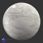 متریال و تکسچر سنگ مرمر سفید رگه کرم 3Dsmax | Vray | Corona 111 | PMarble material memarbash.com 111