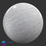 متریال و تکسچر سنگ مرمر سفید رگه طوسی 3Dsmax | Vray | Corona 112 | PMarble material memarbash.com 112