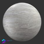 متریال و تکسچر سنگ مرمر طوسی رگه سفید کرم 3Dsmax | Vray | Corona 116 | PMarble material memarbash.com 116