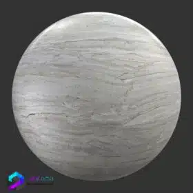 متریال و تکسچر سنگ مرمر طوسی رگه سفید کرم 3Dsmax | Vray | Corona 116