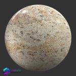 متریال و تکسچر سنگ مرمریت کرم قهوه ای 3Dsmax | Vray | Corona 117 | PMarble material memarbash.com 117