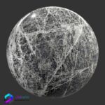 متریال و تکسچر سنگ مرمر خاکستری رگه سفید 3Dsmax | Vray | Corona 118 | PMarble material memarbash.com 118
