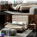 مدل سه بعدی تخت خواب Dama | dama bed preview1
