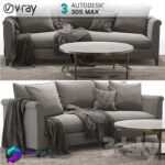 مدل سه بعدی مبل راحتی مدرن 022 | morern sofa preview1