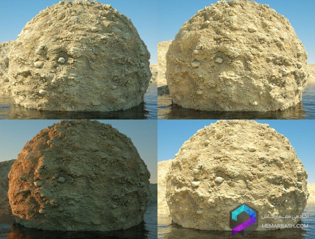 متریال خاک و سنگ | RDT