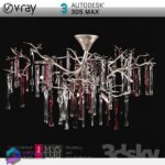 مدل سه بعدی لوستر کلاسیک 06 3Dsmax | Vray | 006Classic Ceiling light memarbash.com