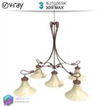 مدل سه بعدی چراغ کلاسیک 06 3Dsmax | Vray | 006classic light memarbash.com