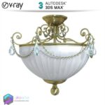 مدل سه بعدی چراغ کلاسیک 08 3Dsmax | Vray | 008classic light memarbash.com
