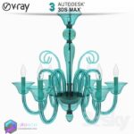 مدل سه بعدی لوستر کلاسیک 13 3Dsmax | Vray | 013Classic Ceiling light memarbash.com