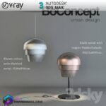 مدل سه بعدی چراغ رومیزی 13 3Dsmax | VRay | 013 moderntablelight memarbash.com