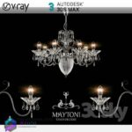 مدل سه بعدی لوستر کلاسیک 15 3Dsmax | Vray | 015Classic Ceiling light memarbash.com
