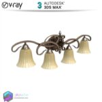 مدل سه بعدی چراغ کلاسیک 15 3Dsmax | Vray | 015classic light memarbash.com