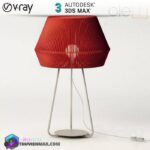 مدل سه بعدی چراغ رومیزی 16 3Dsmax | VRay | 016 moderntablelight memarbash.com