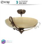 مدل سه بعدی چراغ کلاسیک 17 3Dsmax | Vray | 017classic light memarbash.com