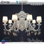 مدل سه بعدی لوستر کلاسیک 20 3Dsmax | Vray | 020Classic Ceiling light memarbash.com