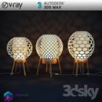 مدل سه بعدی چراغ رومیزی 20 3Dsmax | VRay | 020 moderntablelight memarbash.com
