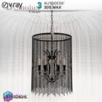مدل سه بعدی لوستر کلاسیک 22 3Dsmax | Vray | 022Classic Ceiling light memarbash.com