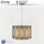 مدل سه بعدی لوستر کلاسیک 24 3Dsmax | Vray | 024Classic Ceiling light memarbash.com