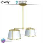 مدل سه بعدی چراغ کلاسیک 38 3Dsmax | Vray | 038classic light memarbash.com