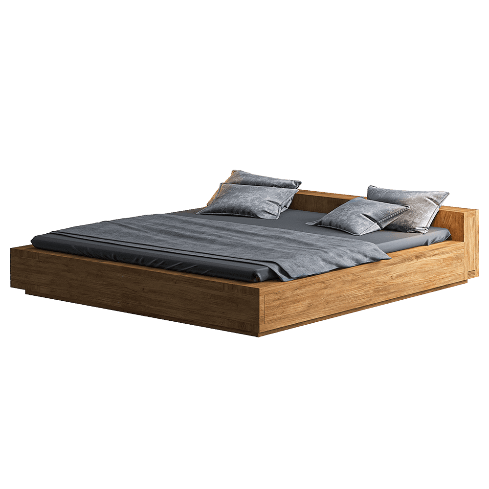 مدل سه بعدی تخت خواب | Bed_Lekk_King