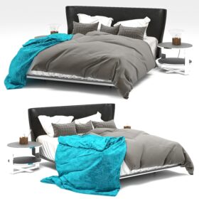 مدل سه بعدی تخت خواب | Bedroom_set_15