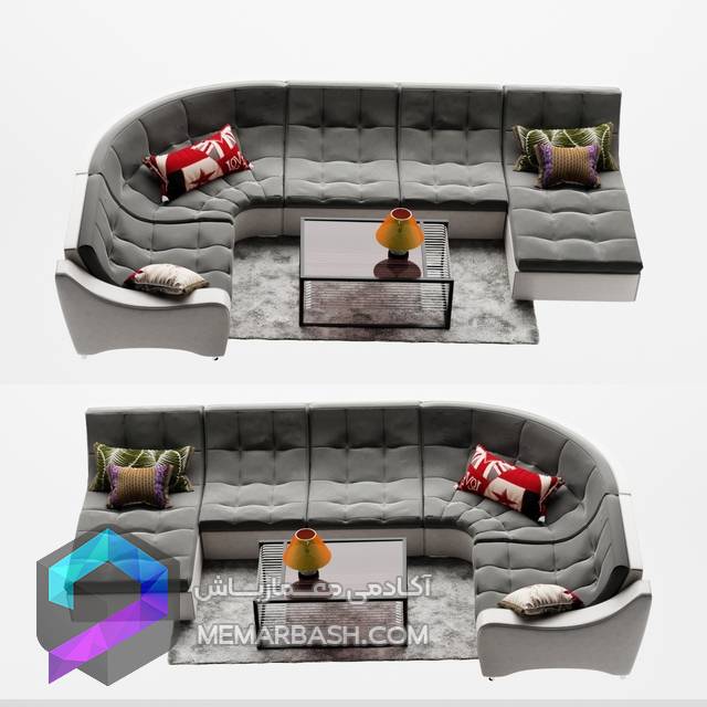 مدل سه بعدی مبل | Couch montreal