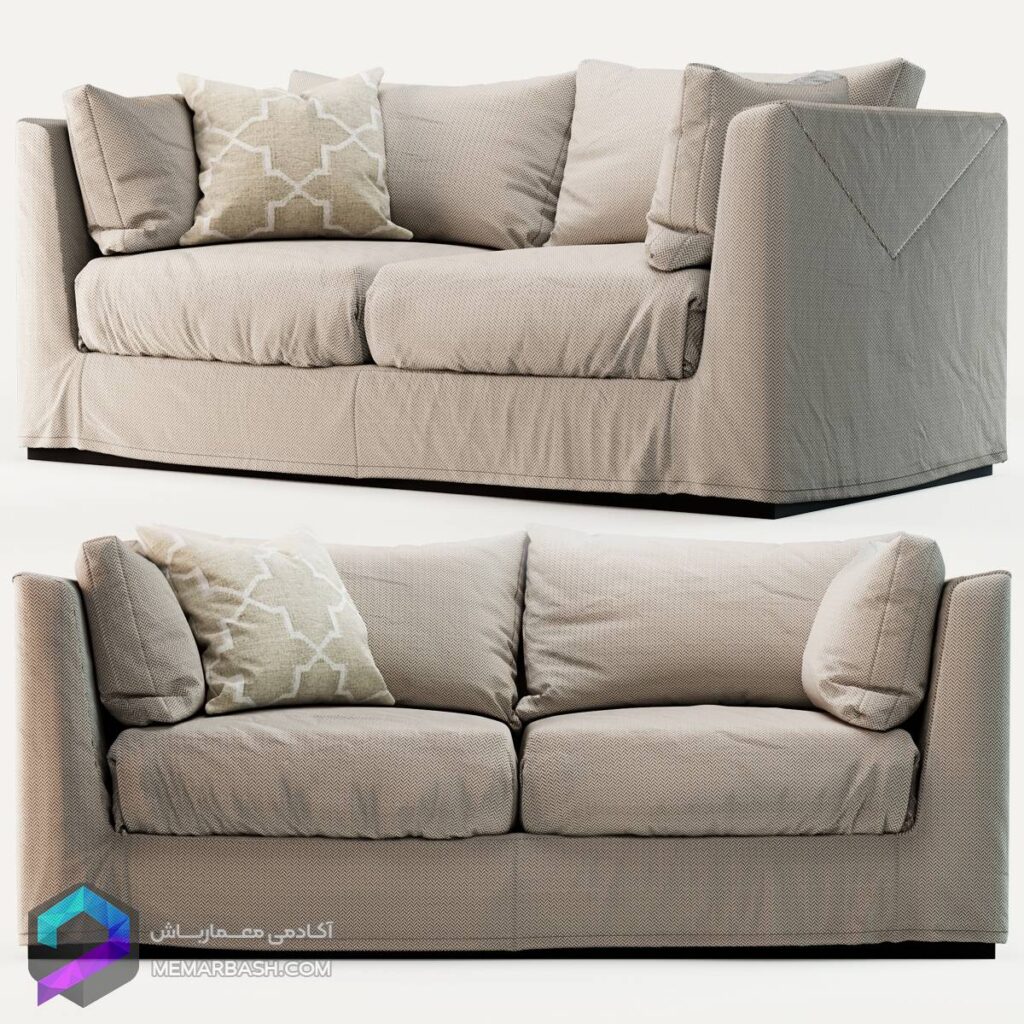 مدل سه بعدی مبل | Garbarino Collections EOS-2P
