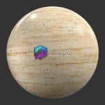 متریال و تکسچر سنگ مرمریت سفید مشکی کرم 3Dsmax | Vray | Corona 119 | Marble 019