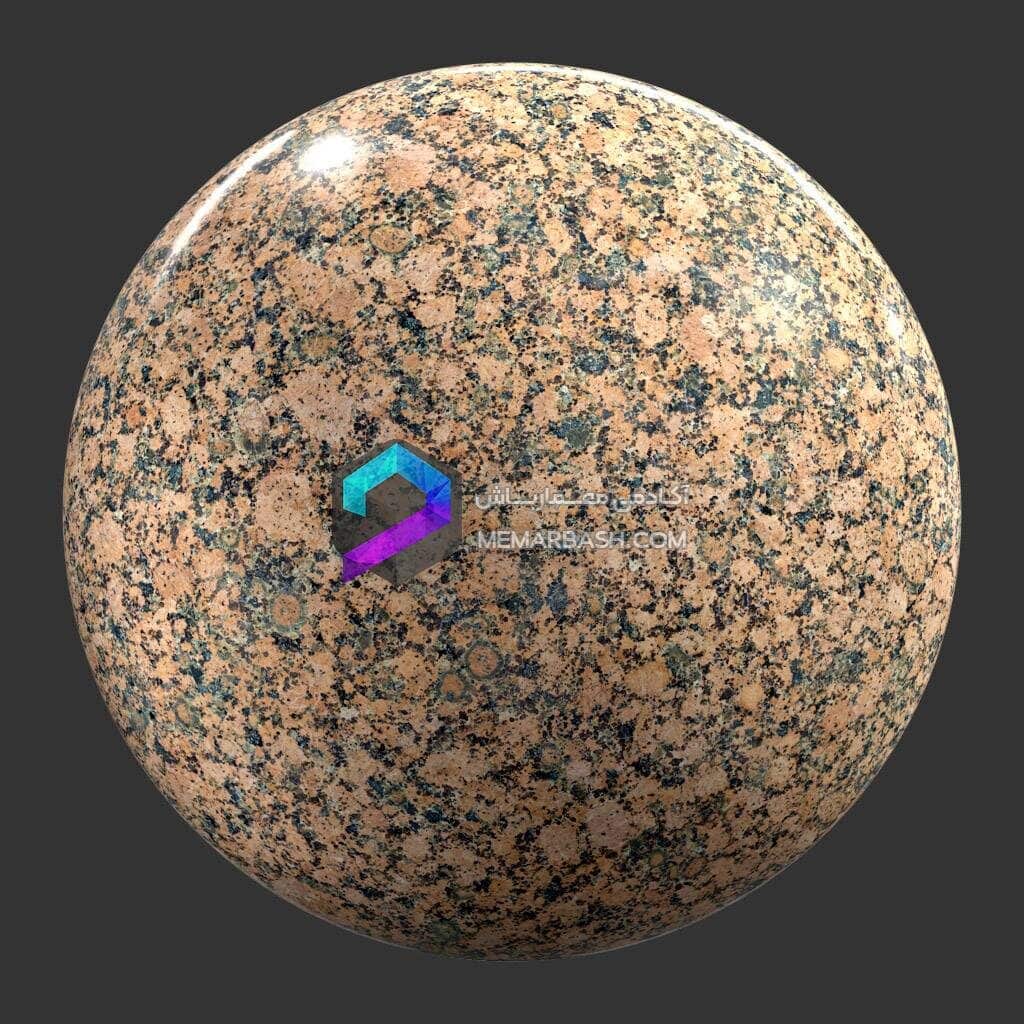متریال و تکسچر سنگ مرمریت کرم قهوه ای 3Dsmax | Vray | Corona 133