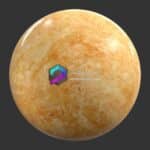 متریال و تکسچر سنگ مرمر قهوه ای روشن کرم 3Dsmax | Vray | Corona 142 | Marble 042
