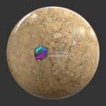 متریال و تکسچر سنگ مرمر سبز قهوه ای 3Dsmax | Vray | Corona 144 | Marble 044