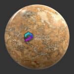 متریال و تکسچر سنگ مرمر بژ کرم 3Dsmax | Vray | Corona 147 | Marble 047
