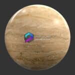 متریال و تکسچر سنگ مرمر کرم قهوه ای تیره روشن 3Dsmax | Vray | Corona 148 | Marble 048