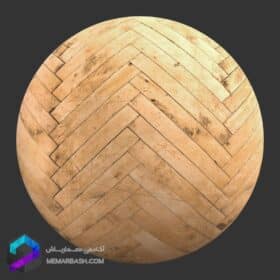 متریال پارکت طبیعی Herringbone 36