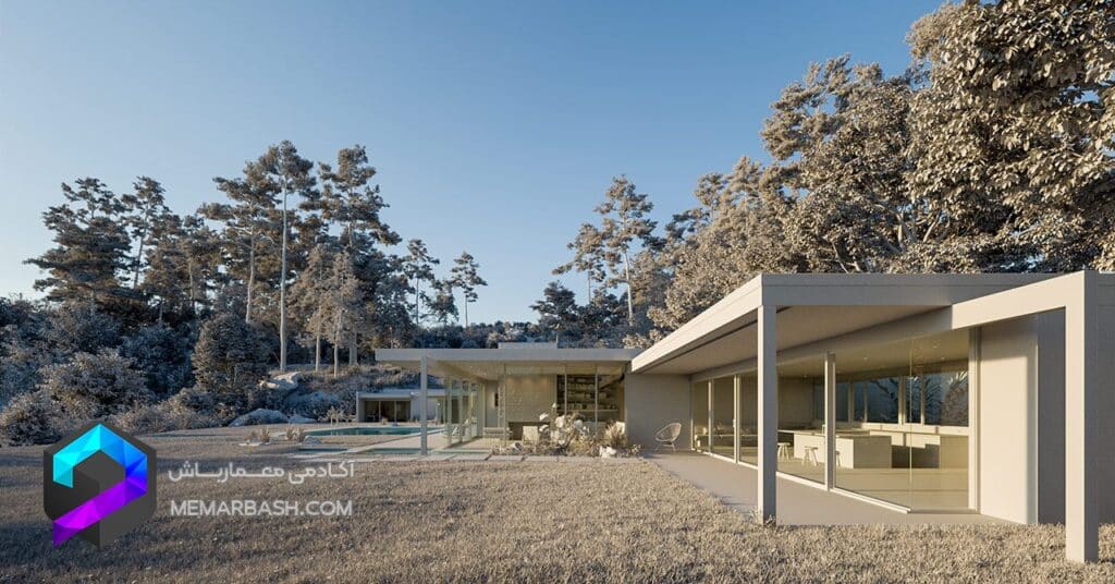 HDRI آفتابی آسمان صاف
