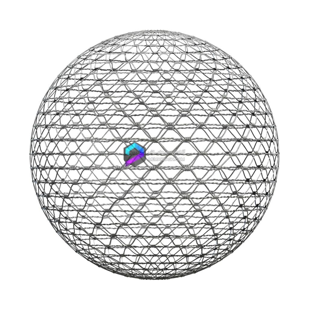 تکسچر فنس  CGAXIS 51 | metal wire fence