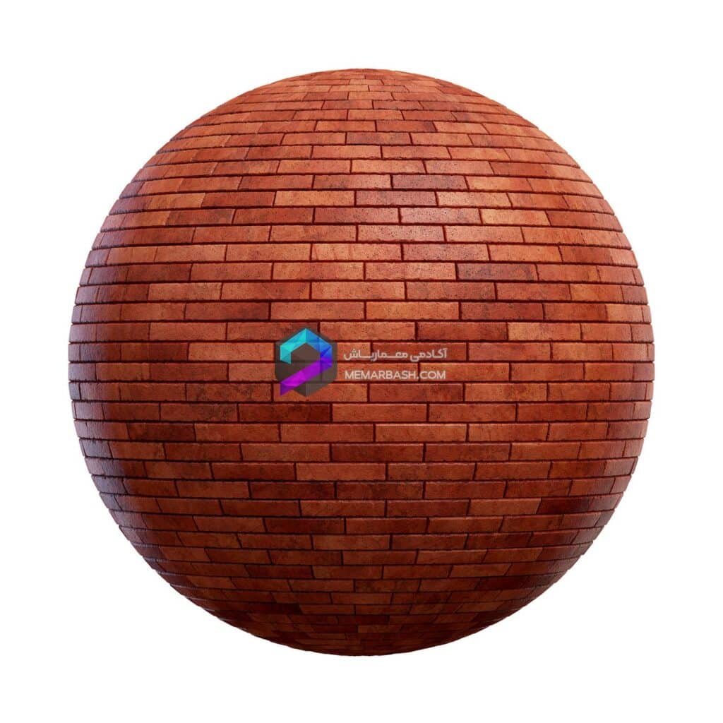 تکسچر آجر  PBR 72 | red brick wall