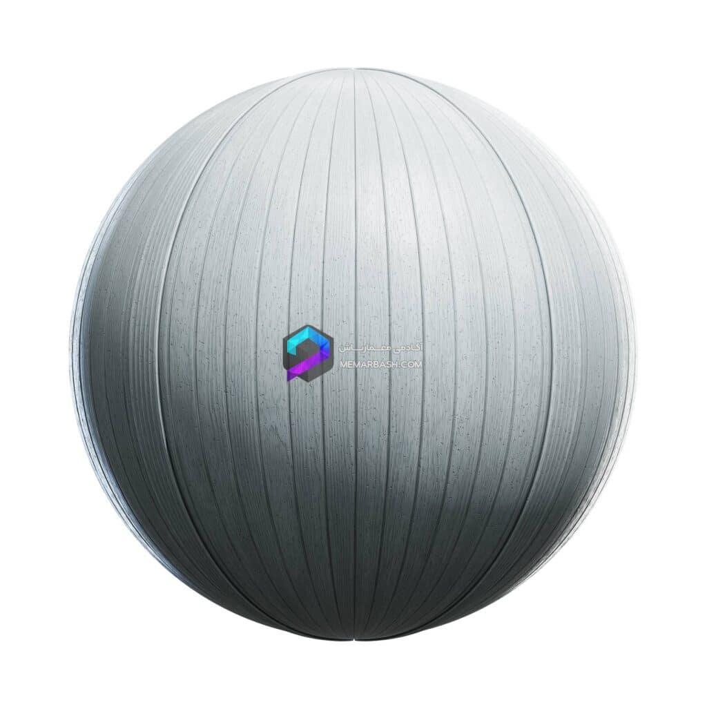تکسچر فنس  CGAXIS 76 | white vinyl wood fence