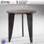 مدل سه بعدی میز مبل 65 3Dsmax | Vray | 065Coffe Table memarbash.com