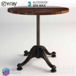 مدل سه بعدی میز مبل 80 3Dsmax | Vray | 080Coffe Table memarbash.com
