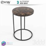 مدل سه بعدی میز مبل 82 3Dsmax | Vray | 082Coffe Table memarbash.com