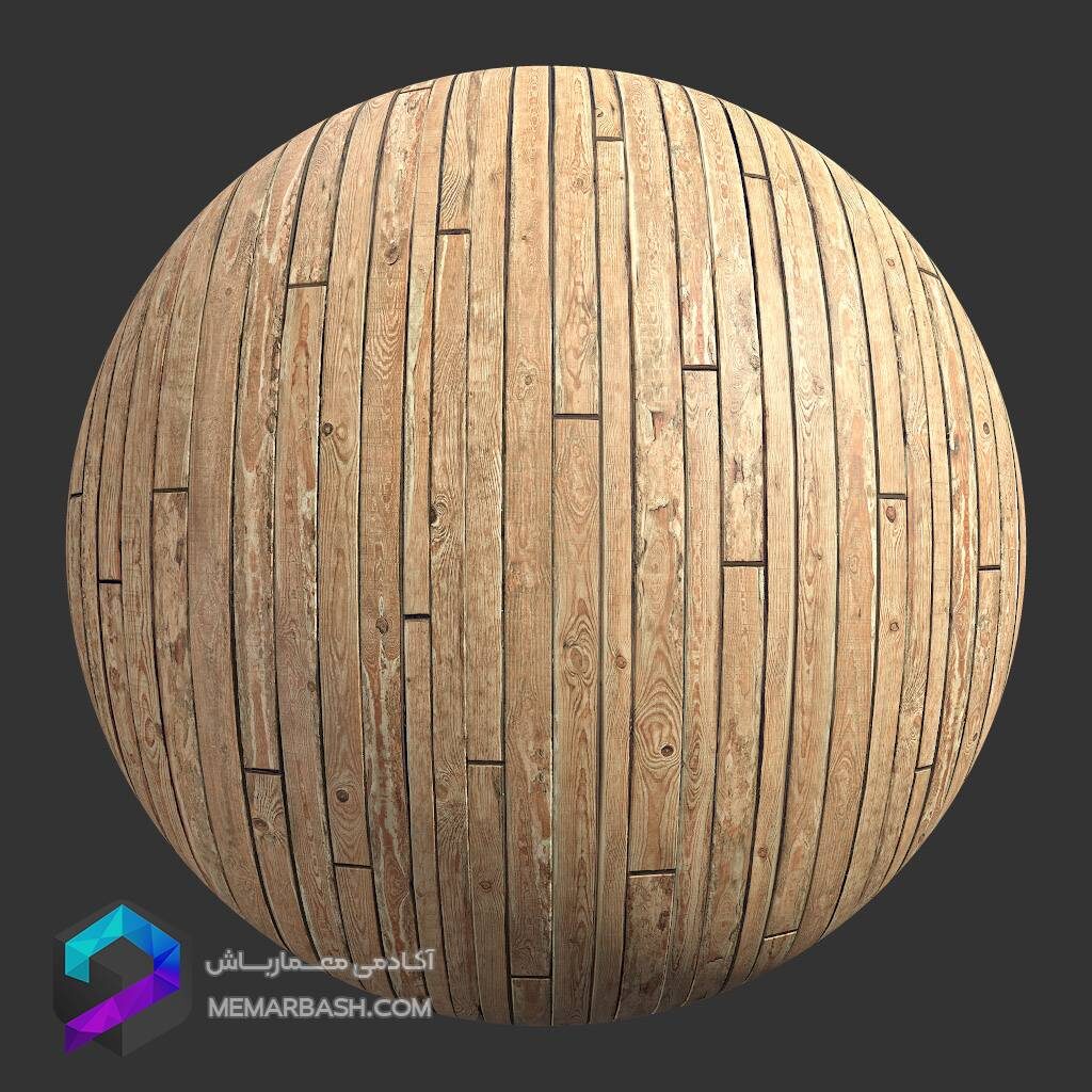 متریال پارکت  135| POLIIGON |PBR