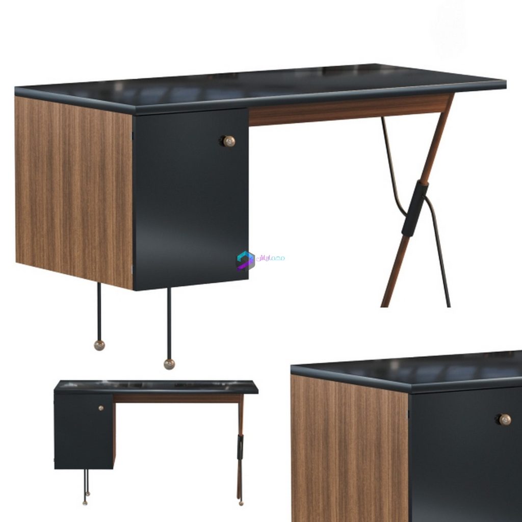 میز کار و تحریر مدل سه بعدی DESK